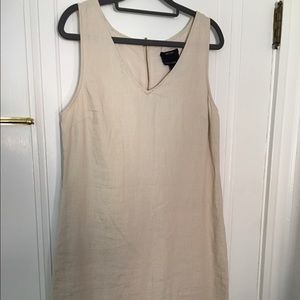 Cynthia Rowley linen beige dress