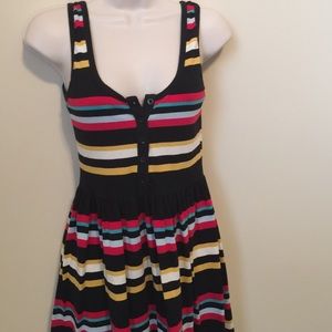 French Comnection knit fit and flare tank dress