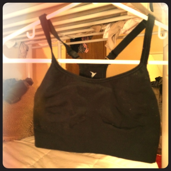Black old navy sports bra, xs