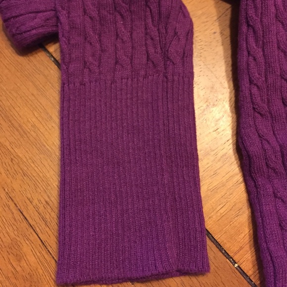 Purple long sleeve sweater - Picture 3 of 3