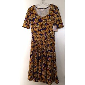 LuLaRoe Disney Roses Nicole Dress