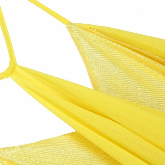 NWOT•Sexy Asymmetrical Chiffon Dress - Picture 2 of 4