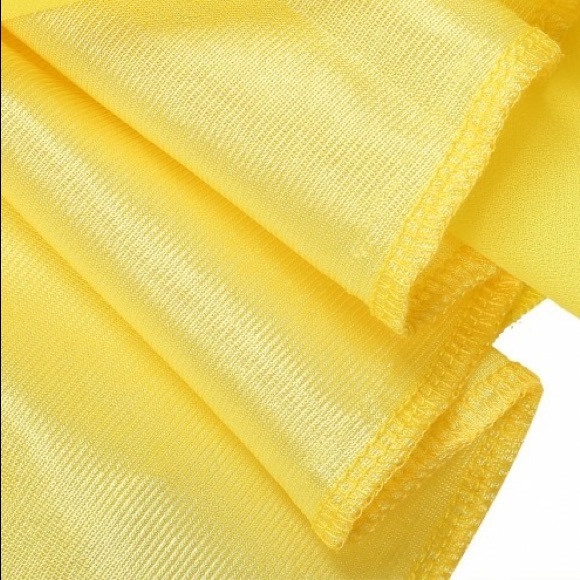 NWOT•Sexy Asymmetrical Chiffon Dress - Picture 3 of 4