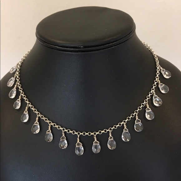 Silpada Rare / retired SILPADA Sterling, crystal necklace from Audrey