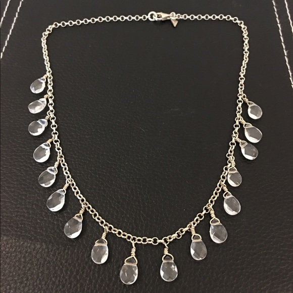 Silpada Rare / retired SILPADA Sterling, crystal necklace from Audrey