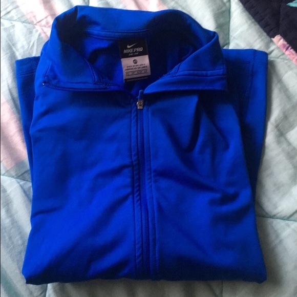 Nike Pro half zip long sleeve