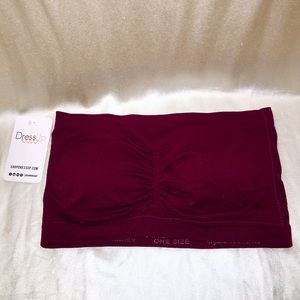 New Burgundy Bandeau