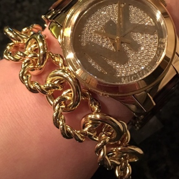 NWT J. Crew Gold Link Bracelet - Picture 4 of 4