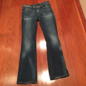 Citizens of humanity low rise bootcut jeans.