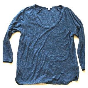 James Perse Baseball-Style Tee