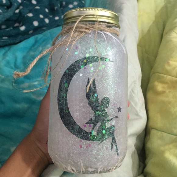homemade fairy jar perfect for a nightlight - Picture 1 of 4