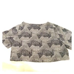 ASTR patterned crop top