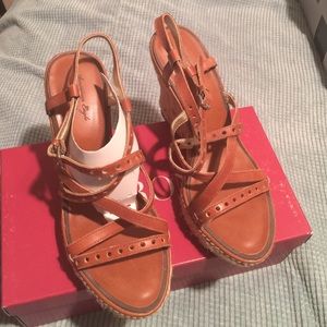 American Eagle outfitters Gen. leather espadrille