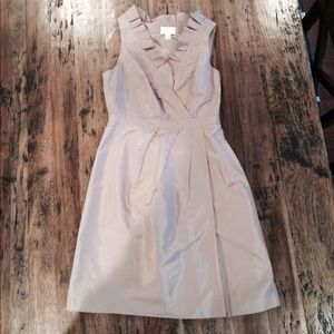 J Crew Blakely dress silk taffeta