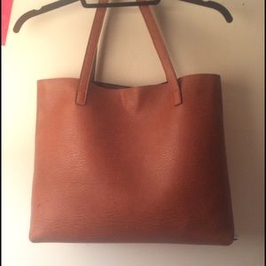 Reversible Leather Tote