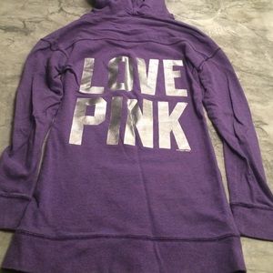 Purple Tunic Sweatshirt