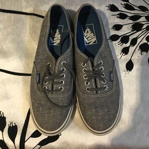 Authentic Lo Pro Gray vans size 7