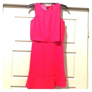 Banana Republic ruffle shift dress