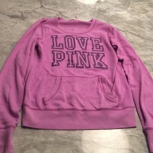 Pale purple crew neck