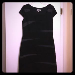 Black and grey dress