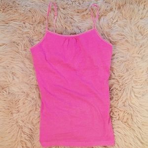 A children's pink tank top
