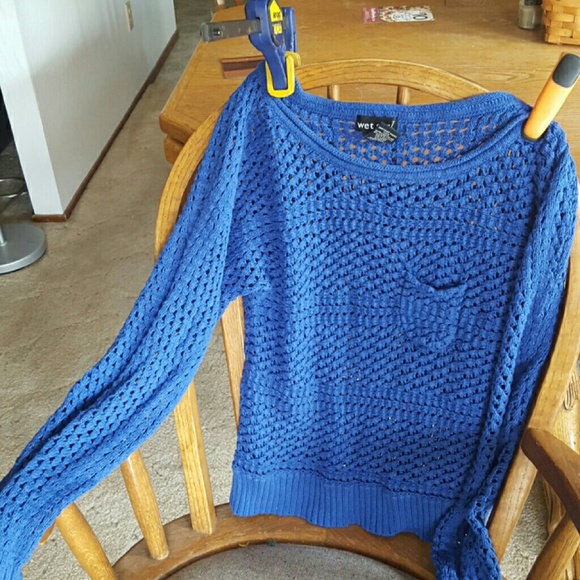 Crochet sweater