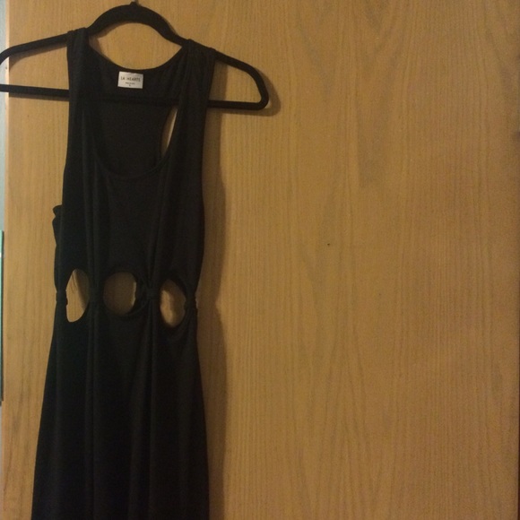 🇺🇸SALE - Black maxi dress with cut outs