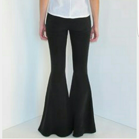 Brandy Melville Suede Bellbottoms