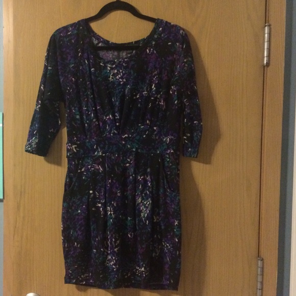 🇺🇸SALE - 3/4-sleeve multi-color dress