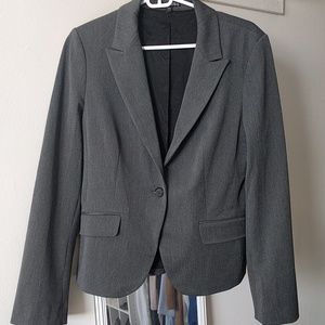 Express gray blazer