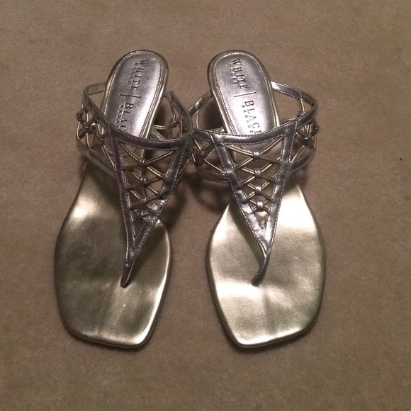Silver sandals - Picture 1 of 3