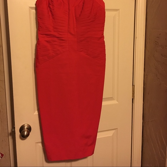 Red asos dress