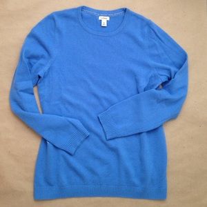 Cashmere blue LL Bean Sweater