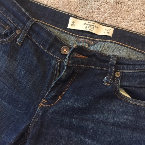 Dark Denim Abercrombie & Fitch