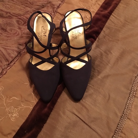 Navy Blue 2.5" Heels