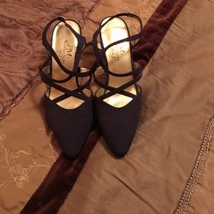 Navy Blue 2.5" Heels