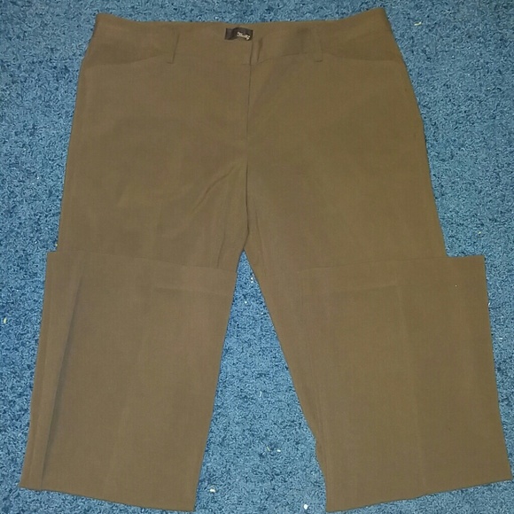 Espresso brown slacks