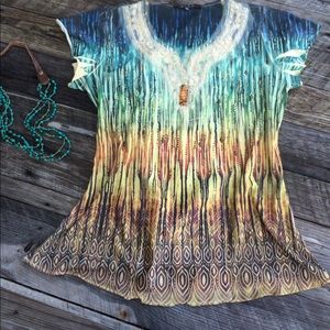 100% Polyester blouse