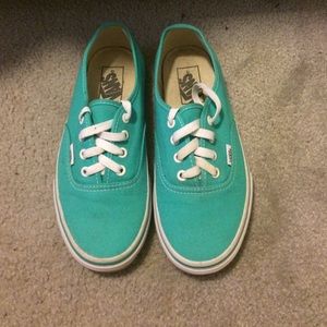 ‼️TEAL Vans 😍 ‼️