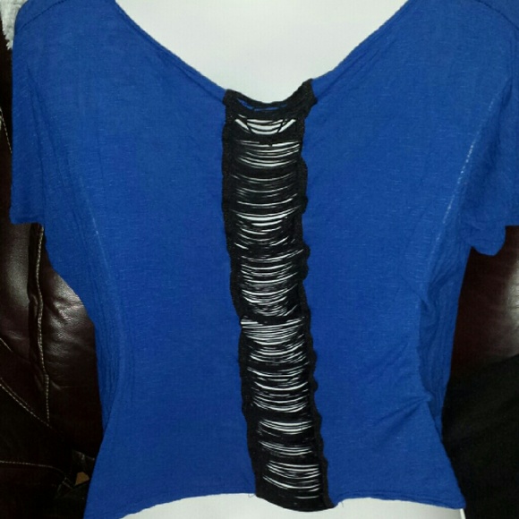 Candy Rain Tops - SALE! The coolest split back crop plus size