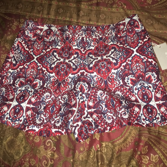 Multi colored shorts