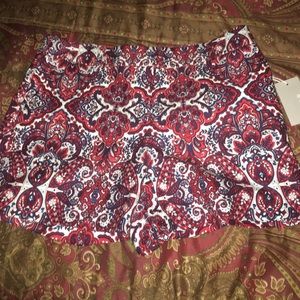 Multi colored shorts