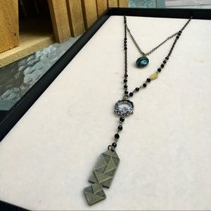 Free People Boho Layered Necklace; Never Worn