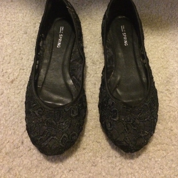 CALL IT SPRING lace flats