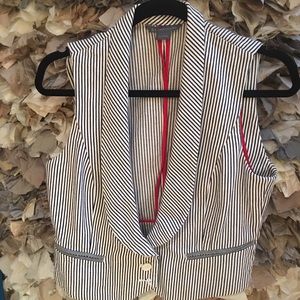 Armani Nautical stripped vest