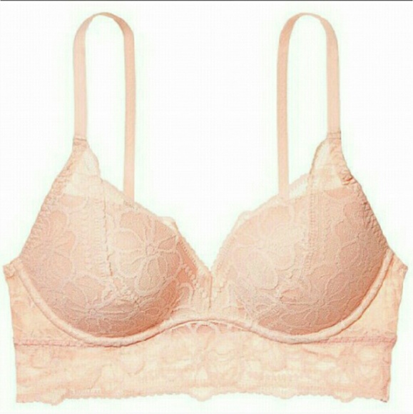 PINK Victoria's Secret Other - PINK Floral Lace Push Up Bralette | NWT