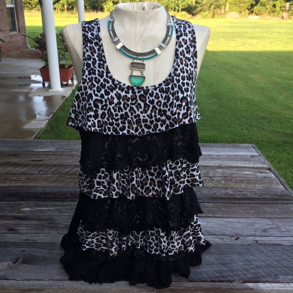 Cute little racer back tank.
