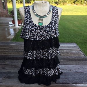 Cute little racer back tank.