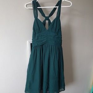 Pins & Needles Dark green dress