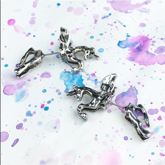 LAST❤UNICORN EARRINGS🦄 - Picture 2 of 5